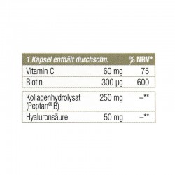 کپسول هیالورون پلاس آپوویتال 30 عددی | حاوی کلاژن، هیالورنیک اسید، بیوتین و ویتامین ث
