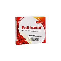 قرص فولیتامین آریان سنا 30 عددی | حاوی فولیک اسید ید و ویتامین د3