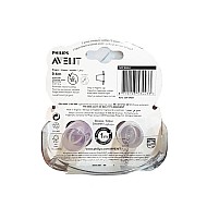 پستانک ارتودنسی سیلیکونی فیلیپس اونت ۲ عددی | مناسب برای بدو تولد تا 6 ماه