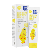 کرم نرم کننده کودک بیبی فرست | حاوی 3 درصد اوره، اوسرین و پری بیوتیک