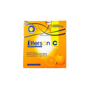 ساشه افرسان سی 1000 بهشاد دارو 20 عددی | تامین کامل ویتامین c مورد نیاز بدن