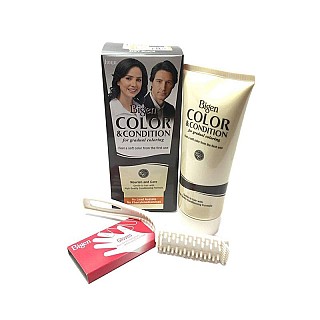 رنگ مو اش برون کالر اند کاندیشن بیگن قهوه ای | حالت دهنده و رنگ موی تدریجی برای آقایان و بانوان