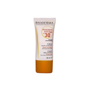کرم ضد آفتاب فتودرم آنتی ایج SPF30 بایودرما | ضد چروک، سفت کننده پوست و برطرف کننده لک و تیرگی