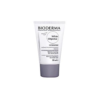 کرم دست وایت آبجکتیو بایودرما | روشن کننده و  ضد لک پوست
