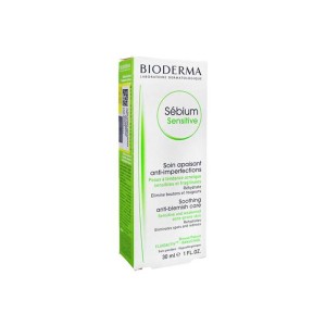 کرم مرطوب کننده ضد آکنه سبیوم سنستیو بایودرما | مناسب برای پوست چرب