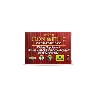 قرص آهن همراه ویتامین سی برونسون