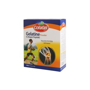پودر ژلاتین کلاژل 250 گرمی | تقویت مفاصل و استخوان