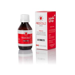 شربت عناب رد کولد دایا | ضد سرفه و تب و کاهش علائم سرماخوردگی