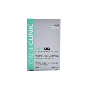 پن اویلی میکس دکاموند کلینیک 120 گرمی | ضد جوش و تنظیم ترشح چربی پوست های چرب