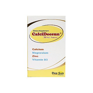 قرص کلسی دیسان فارما 30 عددی | حاوی کلسیم، منیزیم، زینک و ویتامین د۳ 