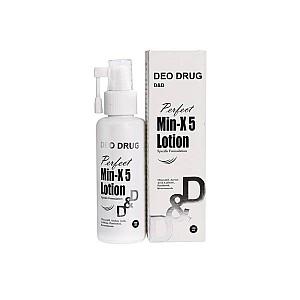 لوسیون ضدریزش مو دئودراگ مدل Min-X5 | جلوگیری از ریزش مو و تقویت کننده فولیکول مو