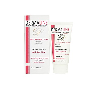 کرم ضد چروک درمالاین 45 میلی | کرم مناسب چروک های سطحی پوست 