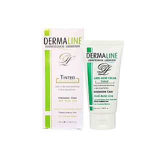 کرم ضد جوش رنگی درمالاین 