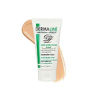 کرم ضد جوش رنگی درمالاین 45 میلی | جلوگیری و رفع جوش مناسب برای پوست چرب