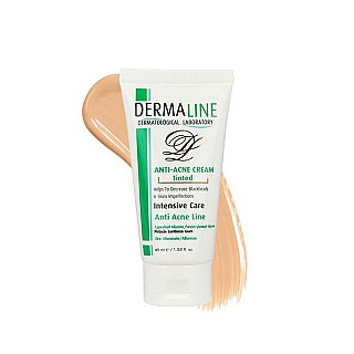 کرم ضد جوش رنگی درمالاین 