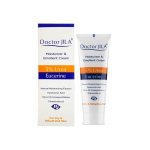 کرم مرطوب کننده و نرم کننده اوسرین دکتر ژیلا 75 گرمی | حاوی 5٪ اوره و اسید هیالورونیک