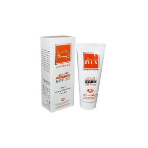 کرم ضد آفتاب فاقد چربی بی رنگ دکتر ژیلا SPF30