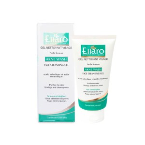 ژل شستشوی صورت آکنه واش الارو 150 میلی | پاک کننده مناسب پوست های چرب و آکنه ای