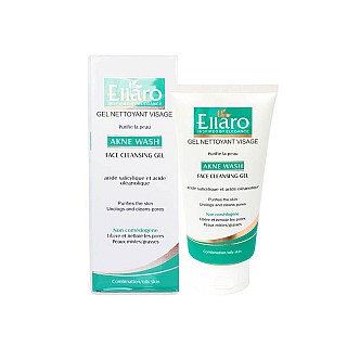 ژل شستشوی صورت آکنه واش الارو 150 میلی | پاک کننده مناسب پوست های چرب و آکنه ای