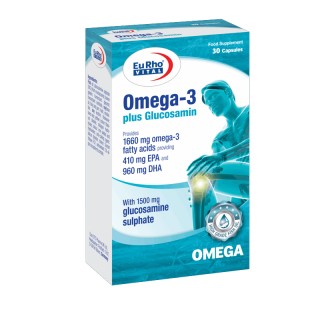 خرید و قیمت امگا3 پلاس گلوکزآمین یوروویتال