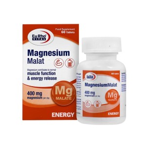 منیزیم مالات یوروویتال | حاوی 400 میلی گرم منیزیم مالات