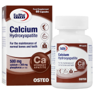 کپسول کلسیم هیدروکسی آپاتیت یوروویتال 60 عدد | تقویت استخوان و دندان ها