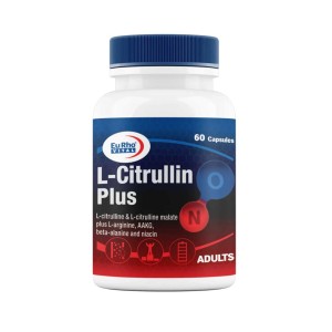 کپسول ال سیترولین پلاس یوروویتال | کمک به افزایش قدرت بدنی و افزایش عملکرد و حجم عضلات