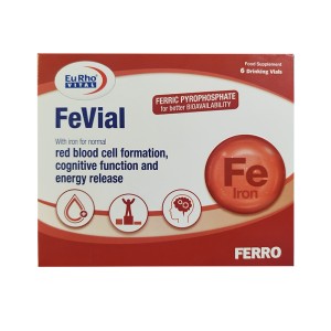 ویال خوراکی فویال یوروویتال 6 عددی | پیشگیری و کمک به رفع کم خونی