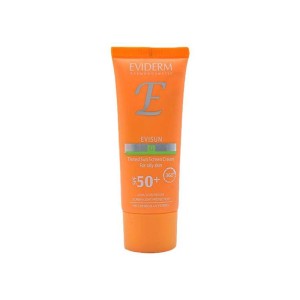 کرم ضد آفتاب رنگی +SPF50 اوی سان پوست چرب اویدرم