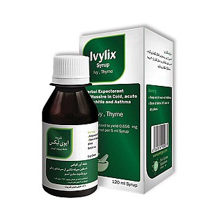 شربت آیوی لیکس اکسیر گستر اسپادانا | شربت گیاهی ضد سرفه