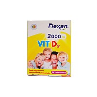 ویتامین د3 2000 فیشر فلکسان | تقویت استحکام استخوان ها و دندان ها
