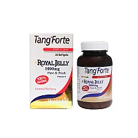 کپسول ژلاتینی تانگ فورت هلث اید 30 عددی |  حاوی 1000 میلی گرم رویال ژلی به همراه ویتامین ای