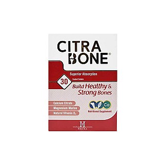 قرص سیترابن هولیستیکا 30 عددی | حاوی کلسیم سیترات، منیزیم و ویتامین د۳ 