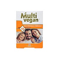 قرص مولتی وگان هولیستیکا 40 عدد | مولتی ویتامین و مولتی مینرال 100% طبیعی