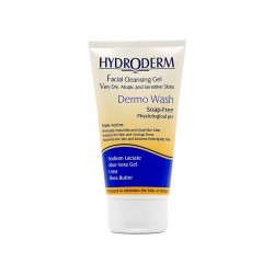 ژل شستشوی صورت درمو واش هیدرودرم 150 گرمی | مناسب برای پوست خشک، اگزمایی و حساس