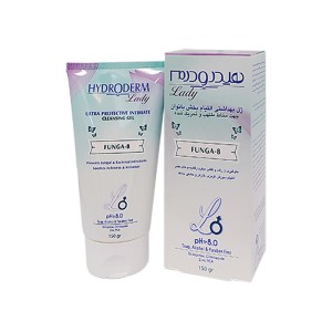 ژل بهداشتی التیام بخش بانوان هیدرودرم 150 میل