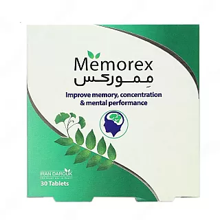 قیمت و خرید قرص ممورکس 30 عددی ایران داروک برای تقویت حافظه