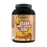 پودر کلیر وی ایزوله زیرو ۹۰۰ گرم آیرون مکس طعم پرتقال