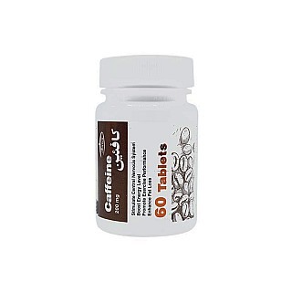 قرص کافئین کارن | 60 عدد | کاهش خستگی و موثر در چربی سوزی