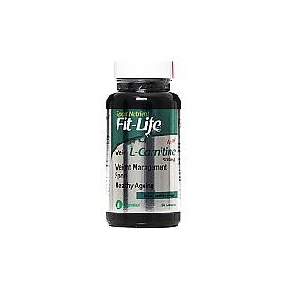 کپسول ال کارنیتین ۵۰۰ میلی گرم فیت لایف لایف آن ۶۰ عددی | لاغری و تناسب اندام