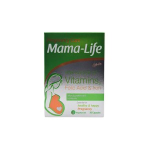 کپسول ماما لایف لایف آن | مولتی ویتامین و مینرال برای خانم های باردار