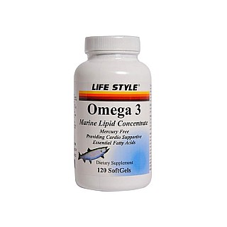 کپسول امگا ۳ لایف استایل | بهبود سیستم قلبی عروقی