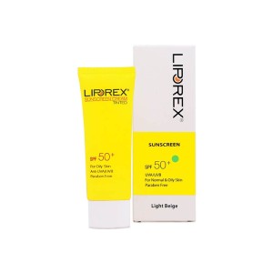 کرم ضد آفتاب لیپورکس SPF50 | ضد آفتاب مناسب پوست های نرمال و چرب