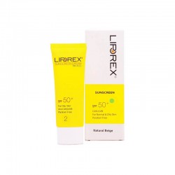 کرم ضد آفتاب لیپورکس SPF50 | ضد آفتاب مناسب پوست های نرمال و چرب