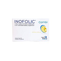 کپسول ژلاتینی اینوفولیک کمبی لولی فارما 30 عددی | تقویت قدرت باروری بانوان