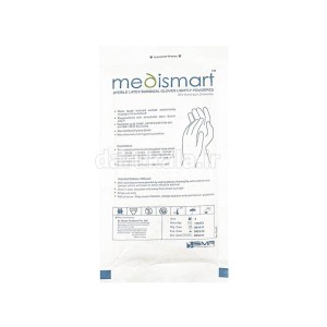 دستکش جراحی مدی اسمارت سایز 7 | دستکش لاتکس پودری استریل