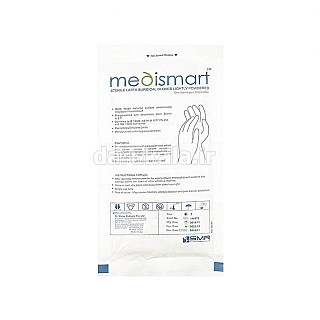 دستکش جراحی مدی اسمارت سایز 7 | دستکش لاتکس پودری استریل