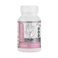 قرص کلاژمی پلاس مینروا ویونا 60 عددی | حاوی کلاژن و ویتامین C