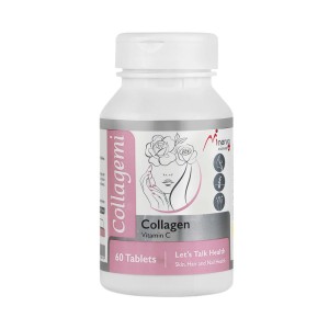 قرص کلاژمی پلاس مینروا ویونا 60 عددی | حاوی کلاژن و ویتامین C