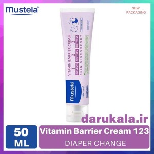 کرم محافظ پوست کودک بریر 123 موستلا 50 میلی | مناسب برای تعویض پوشک